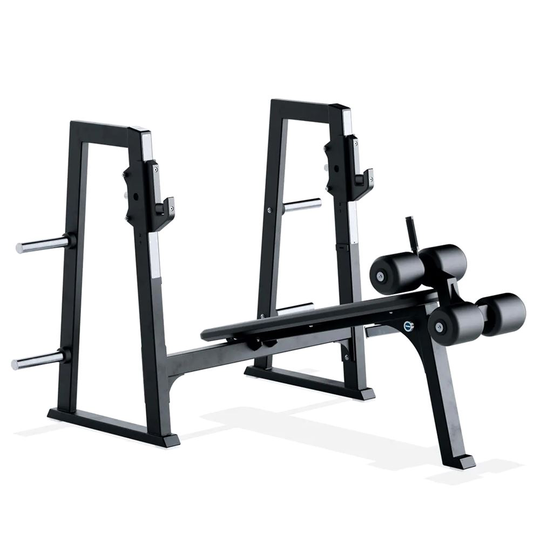 Eleiko Olympic Decline Bench - Black