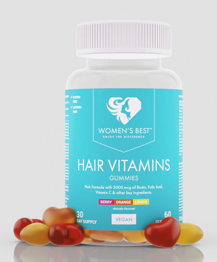 Womens Best Hair Vitamins 60 Tabs Berry