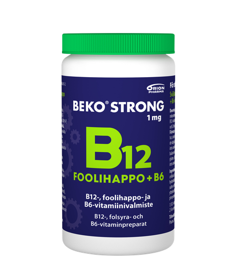 Beko Strong B12+Foolihappo+B6 170 tabl