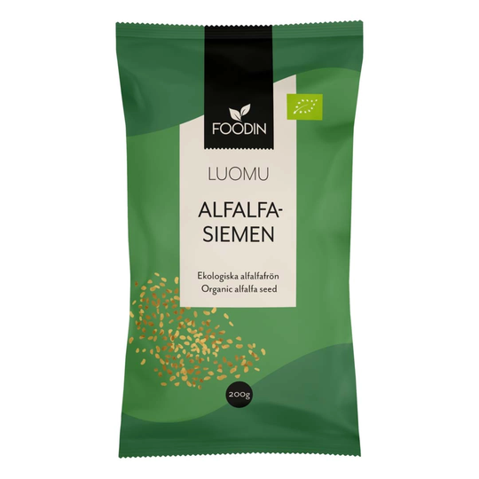 Foodin Organic Alfalfa Seeds 200 G
