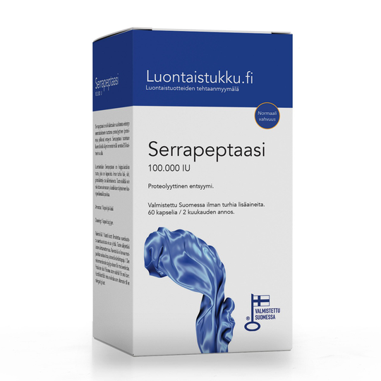Serrapeptaasi 100.000 IU