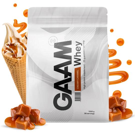 Gaam 100% Whey Premium 1 Kg Creamy Caramel