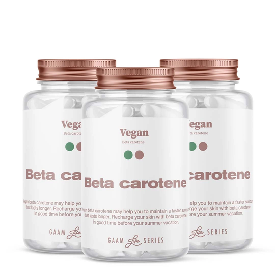 Gaam Vegan Beta Carotene 180 Caps