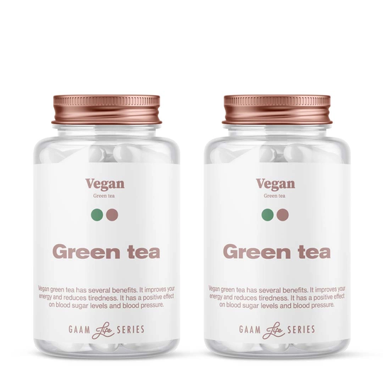 Gaam Vegan Green Tea 120 Caps
