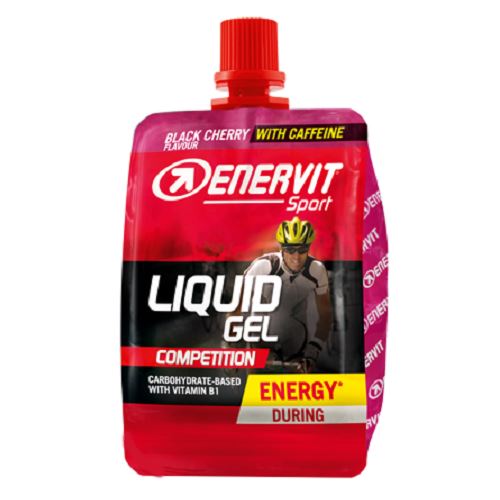 Enervit E.SPORT Liquid Gel Competition (Musta Kirsikka) 18 kpl á 60ml