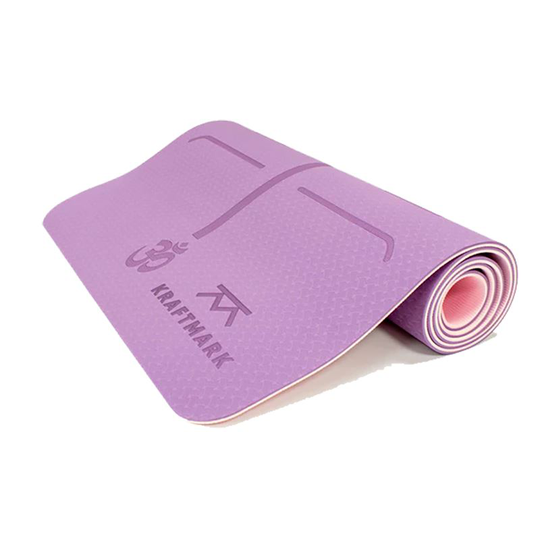 Kraftmark Eco yoga rug 6 mm