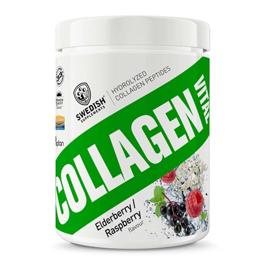 Swedish Supplements Collagen Vital 400 G Elderberry & Raspberry