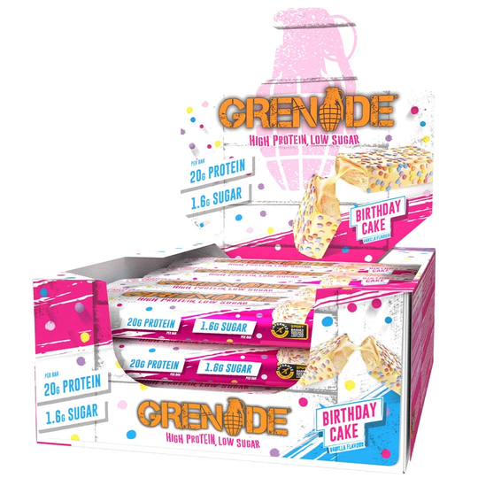12 X Grenade Carb Killa 60 G Birthday Cake