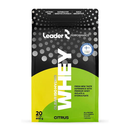 Leader Performance Whey Clear Iso-hydro 600 G Citrus