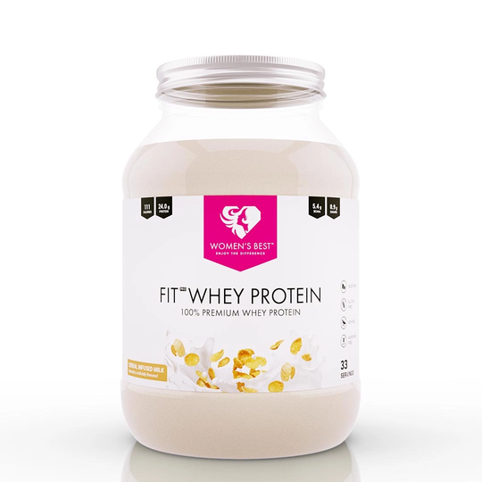 Womens Best Fit Whey Pro Protein 1 Kg Cereal Milk