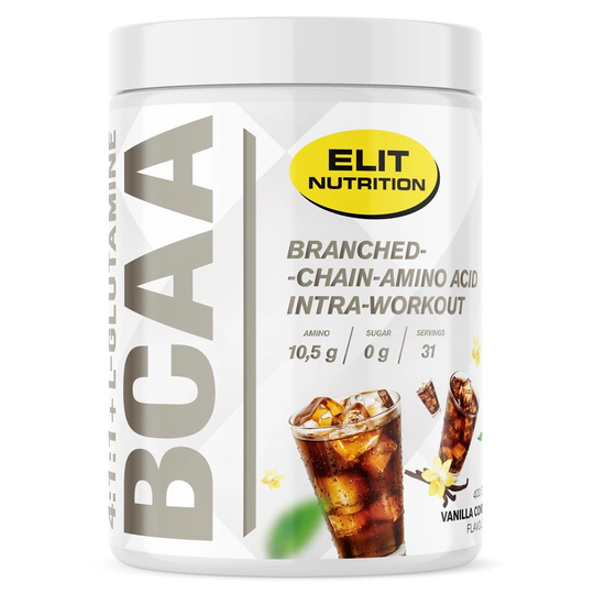 Elit Nutrition Bcaa 4:1:1 + L-glutamine 400 G Vanilla Coke