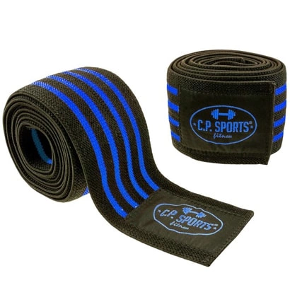 C.p. Sports Knee Wraps 2m Black/orange