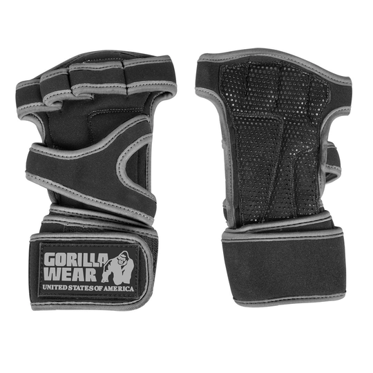 Gorilla Wear Yuma Weightlifting Workout Gloves Black/grey S