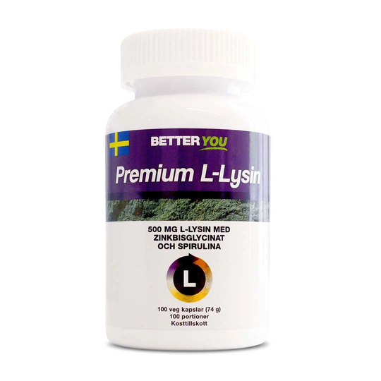 Better You Premium L-lysin 100 Caps