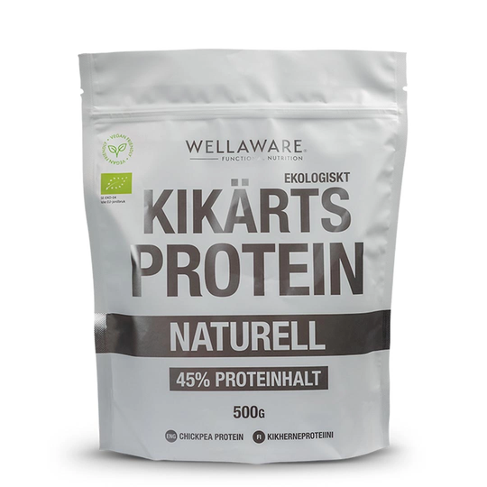 Wellaware Eko Kikärtsprotein 500 G