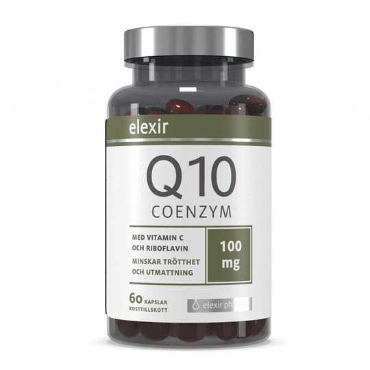 Elexir Pharma Coenzyme Q10 100 Mg 60 Caps