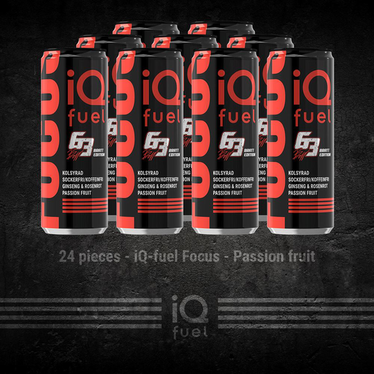 IQFuel Focus - Passion Fruit - Bratt Edition 24 pcs