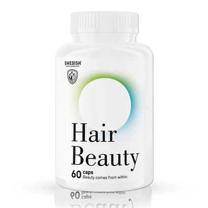 Swedish Supplements Hair Beauty 60 Caps