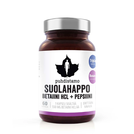 Puhdistamo Suolahappo 60 Kaps