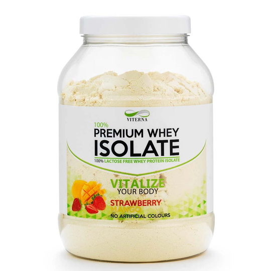 Viterna 100% Premium Whey Isolate 900 G Strawberry Mango