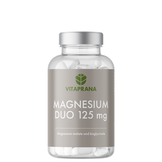 Magnesium Duo 125, 100 kapslar