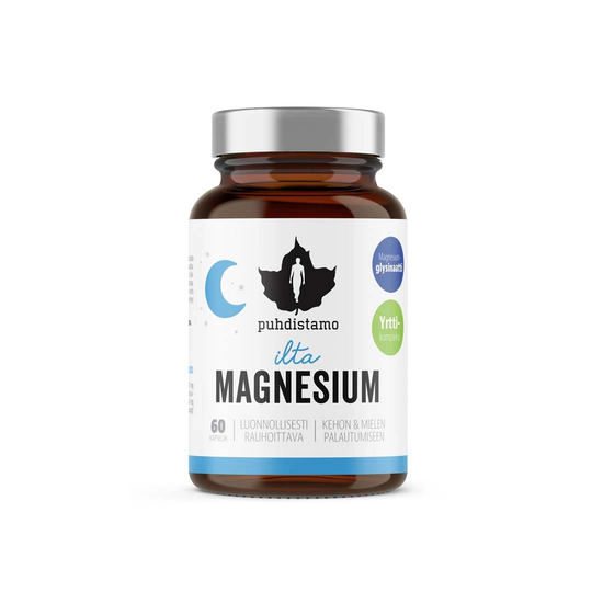 Puhdistamo Ilta Magnesium 60 Kaps
