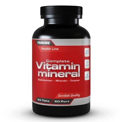 Fairing Complete Vitamin & Mineral 60 Caps