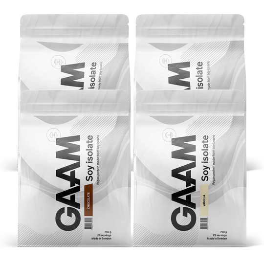 4 X Gaam Soy Isolate 750 G