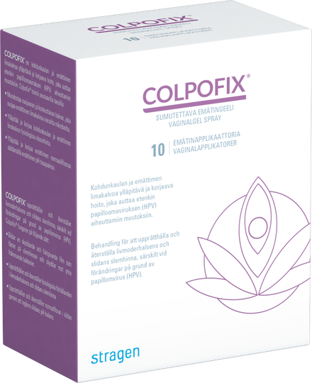 Colpofix sumutettava emätingeeli 20ml + applikaattori 10 kpl