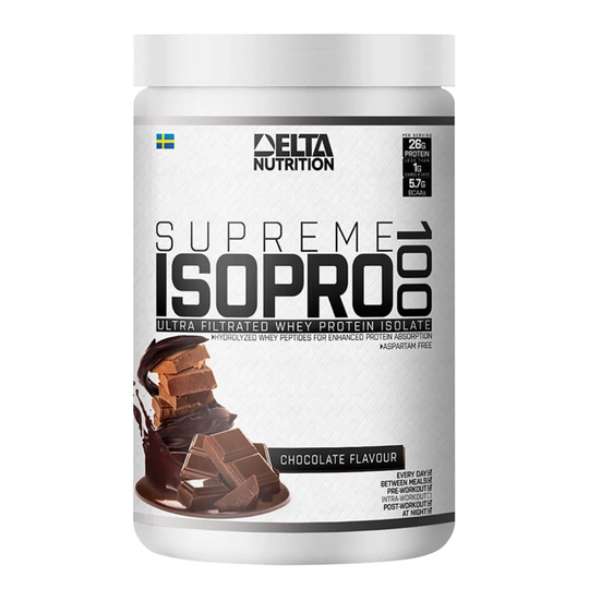 Delta Nutrition Supreme Iso Pro 100 900 G Chocolate