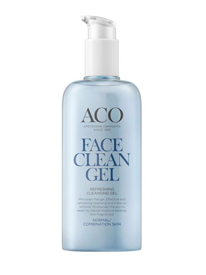 Aco Face Refreshing Cleansing Gel 200 ml hajusteeton