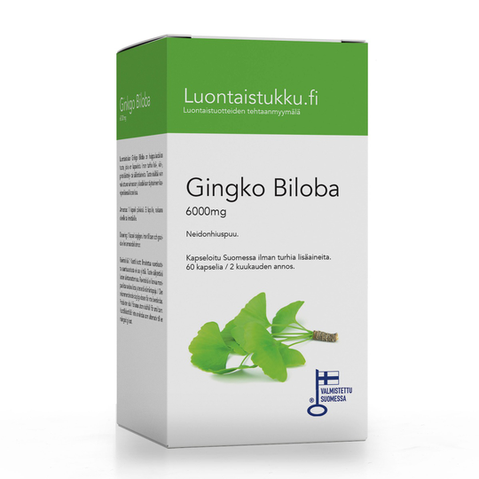 Ginkgo Biloba 6000mg