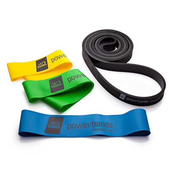 Let´s Bands Power Set Max, Powerband & Mini Band
