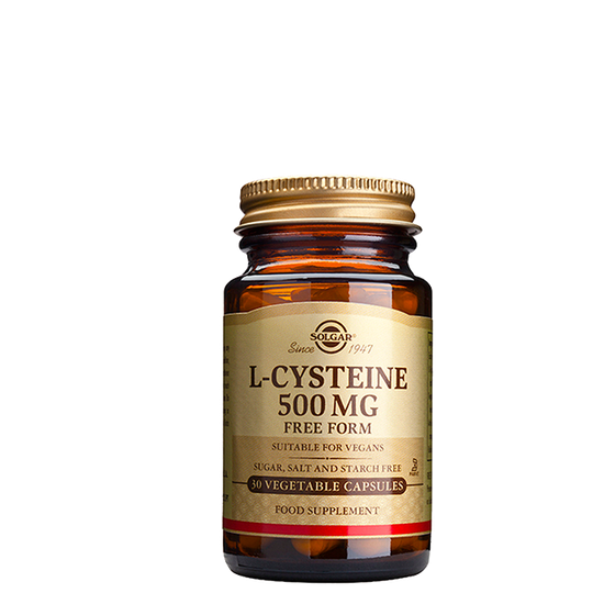 L-Cysteine 500 mg, 30 kapselia