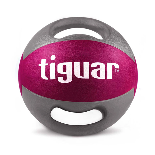 Tiguar Medicinboll Med Handtag 5 Kg