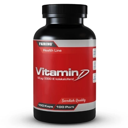 Fairing Vitamin D 100 Caps