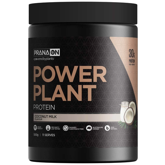 Pranaon Power Plant Protein 500 G Coconut Mylk