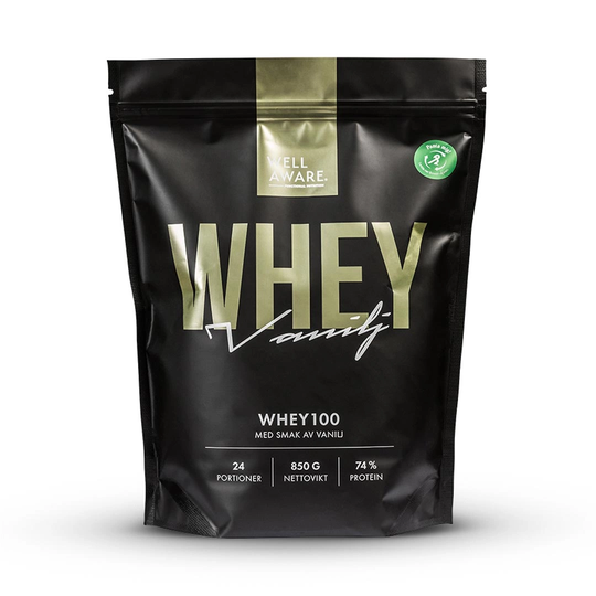 Wellaware Whey 100 850 G Vanilj