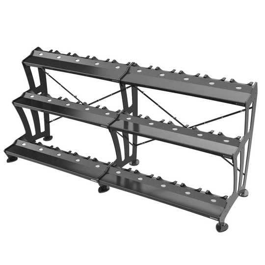 Eleiko Triple Tier Dumbbell Rack Double, Säilytys - Käsipainot