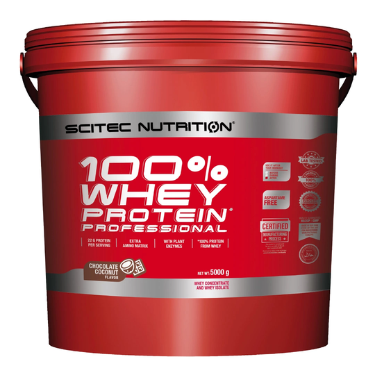 Scitec Nutrition 100% Whey Protein Professional 5 Kg Chocolate Coconut