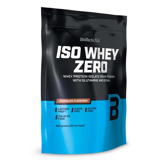 Biotechusa Iso Whey Zero Laktosfri 500 G Strawberry