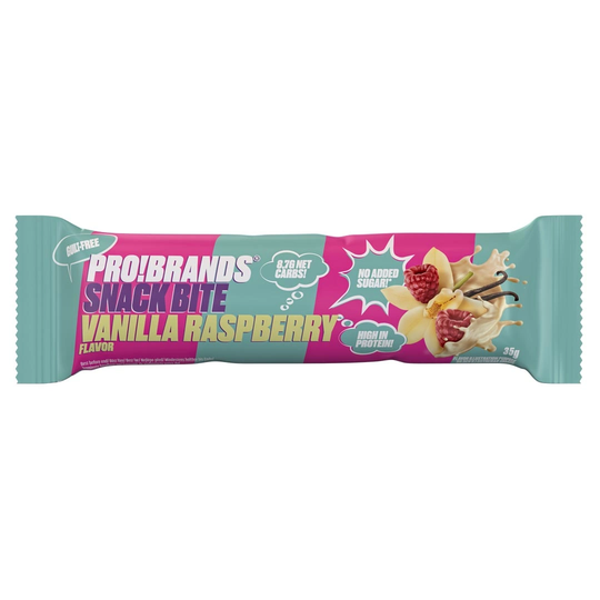 Pro Brands Snackbite 35 G Vanilla Raspberry