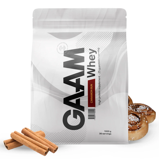 Gaam 100% Whey Premium 1 Kg Cinnamon Bun