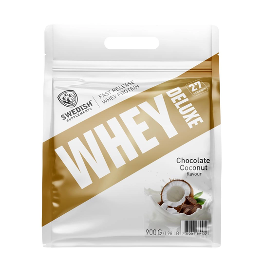 Swedish Supplements Whey Protein Deluxe 900 G Chocolate Coconut