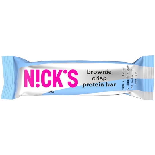 Nicks Protein Bar 50 G Brownie Crisp