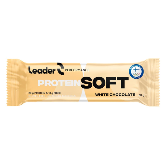 Leader Performance Softbar 60 G White Chocolate