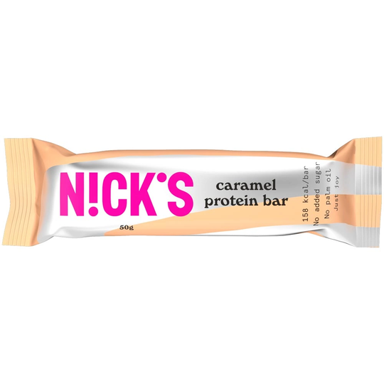 Nicks Protein Bar 50 G Caramel
