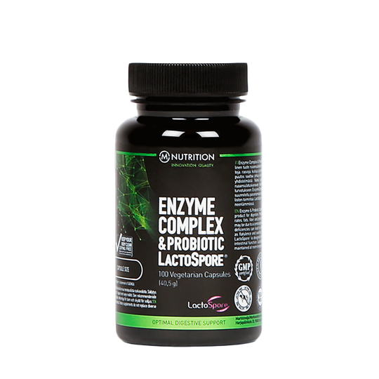 Enzyme Complex and Probiotic Lactospore, 100 caps