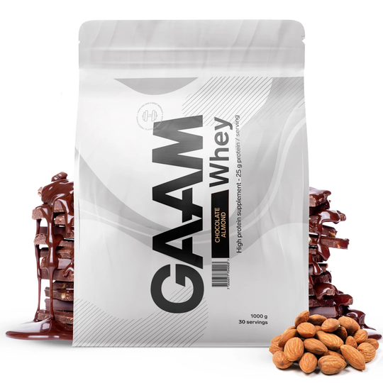 Gaam 100% Whey Premium 1 Kg Chocolate Almond