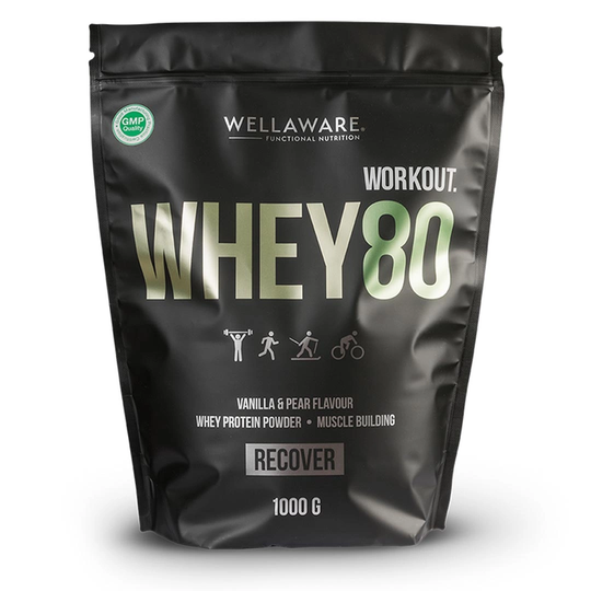 Wellaware Whey80 1 Kg Vanilla Pear